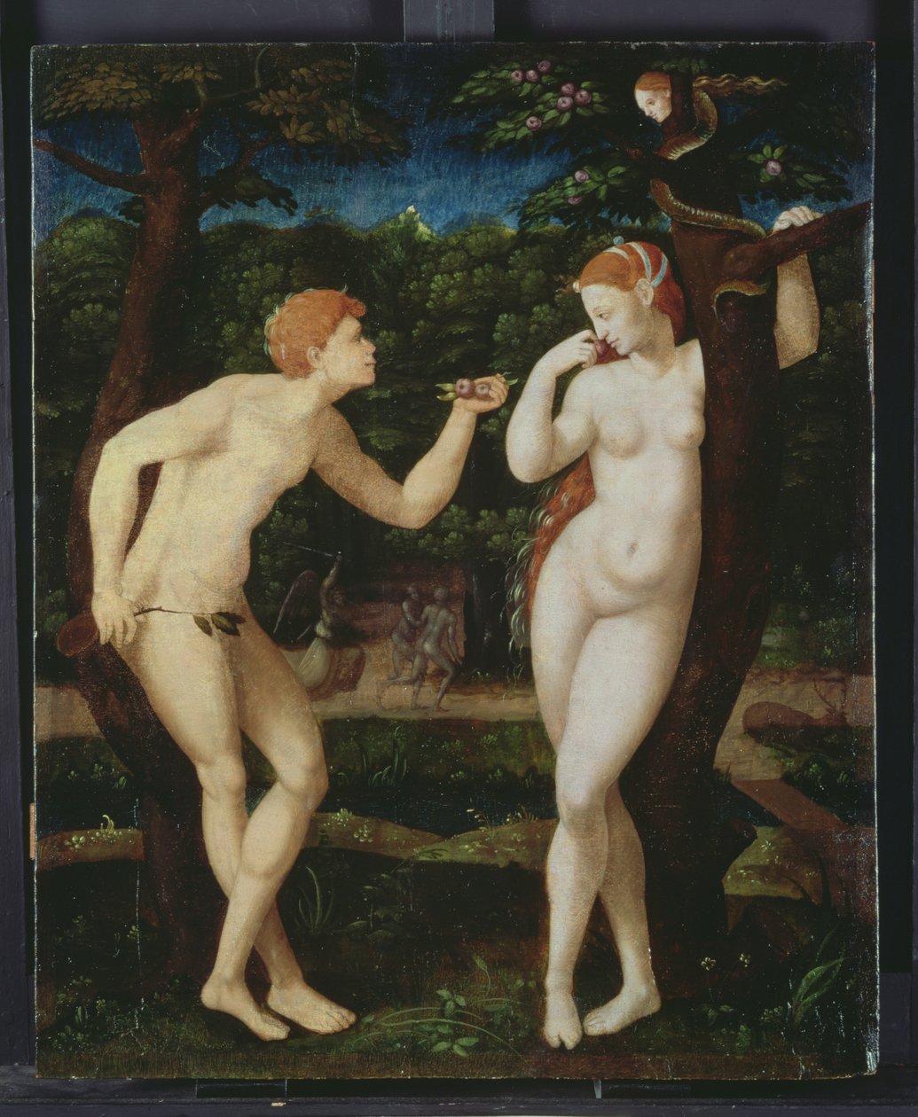 Adam et Ève - French School