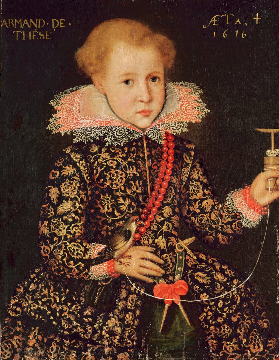 Armand de Tesse (né en 1612) à quatre ans, 1616 - French School