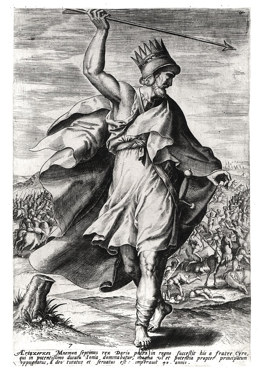 Artaxerxès II (c.404-358 av. J.-C.) Roi de Perse - French School