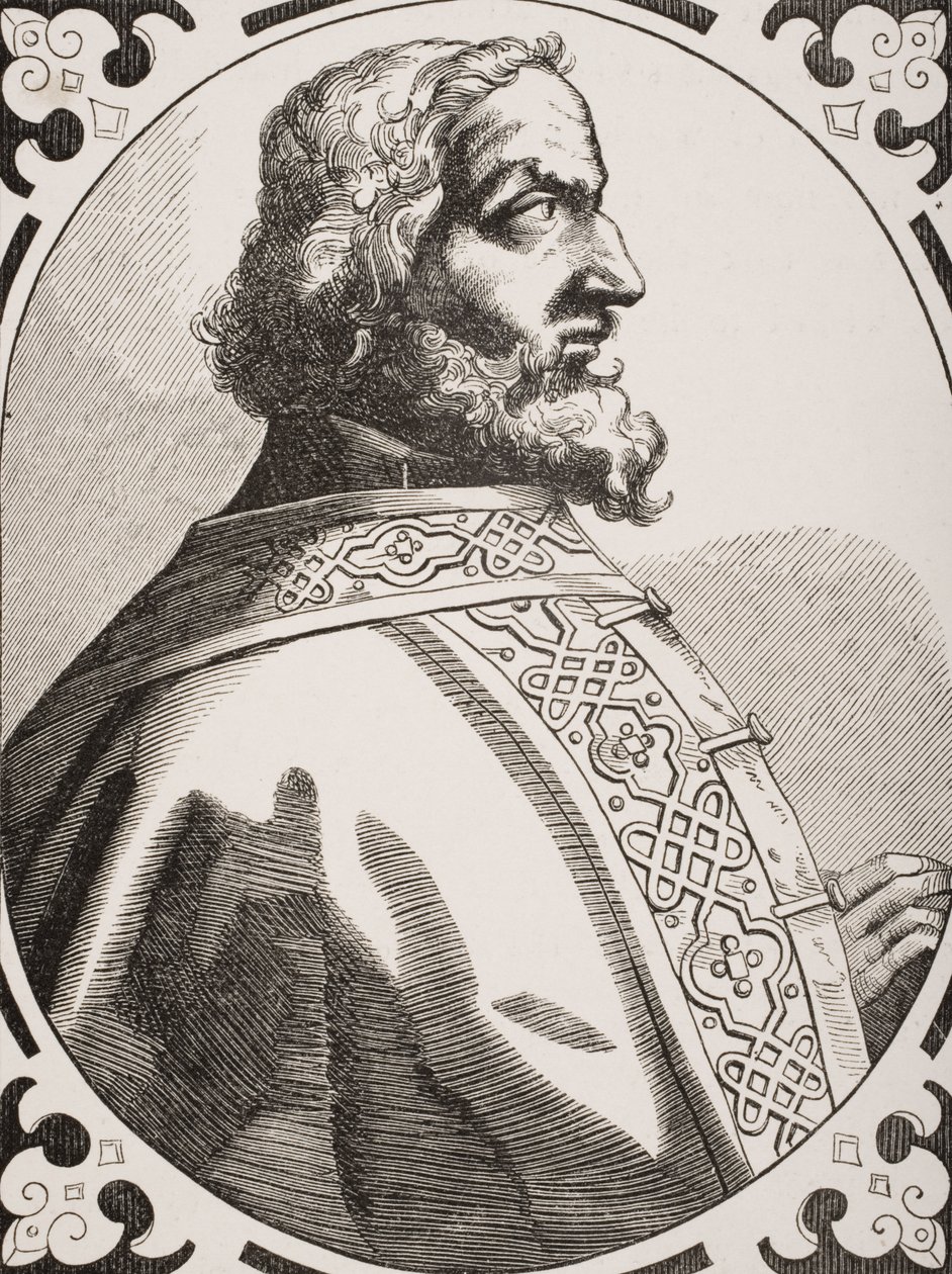 Charlemagne (747-814) Roi des Francs et des Lombards, d