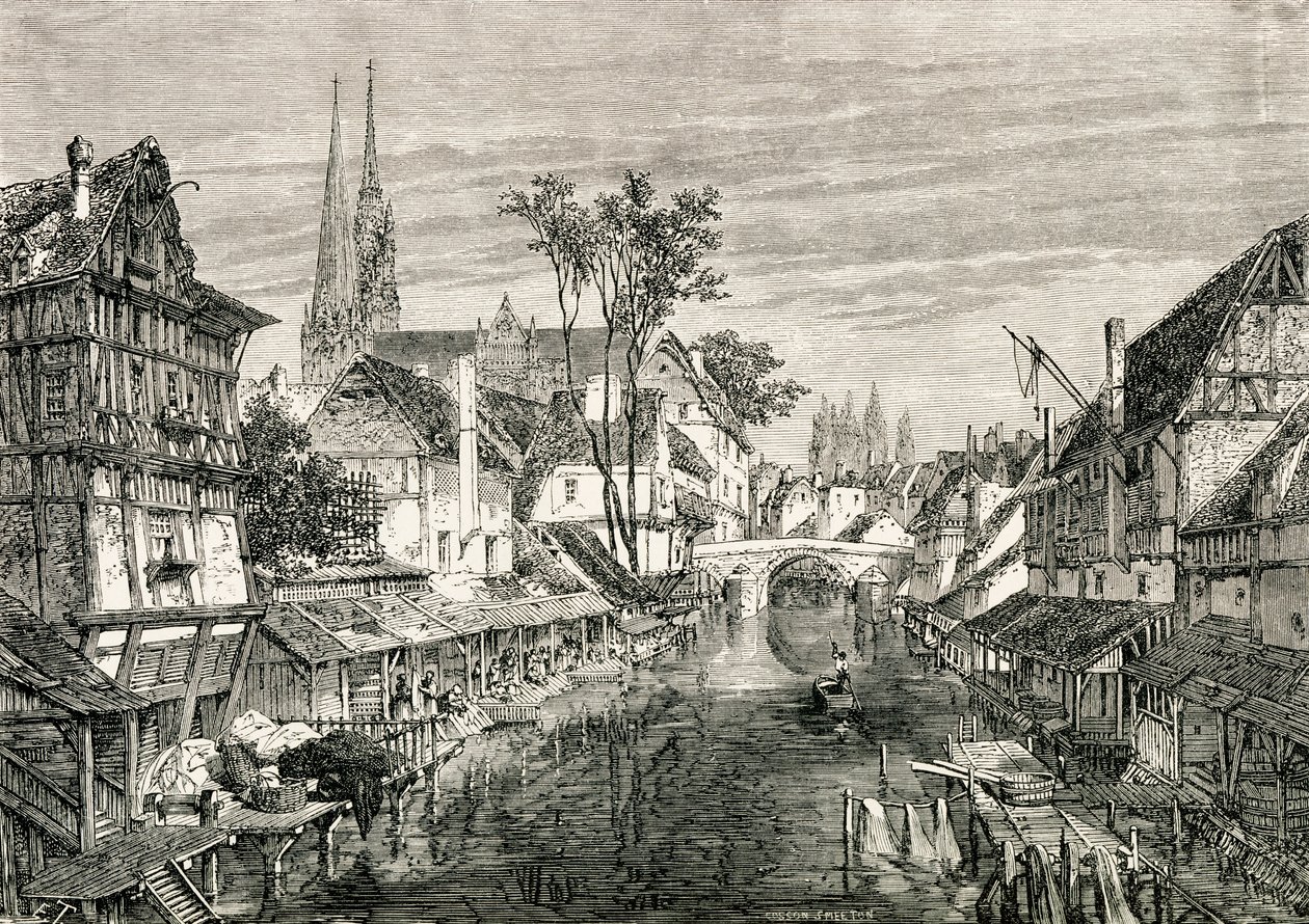 Chartres, France, au XIXe siècle, de 