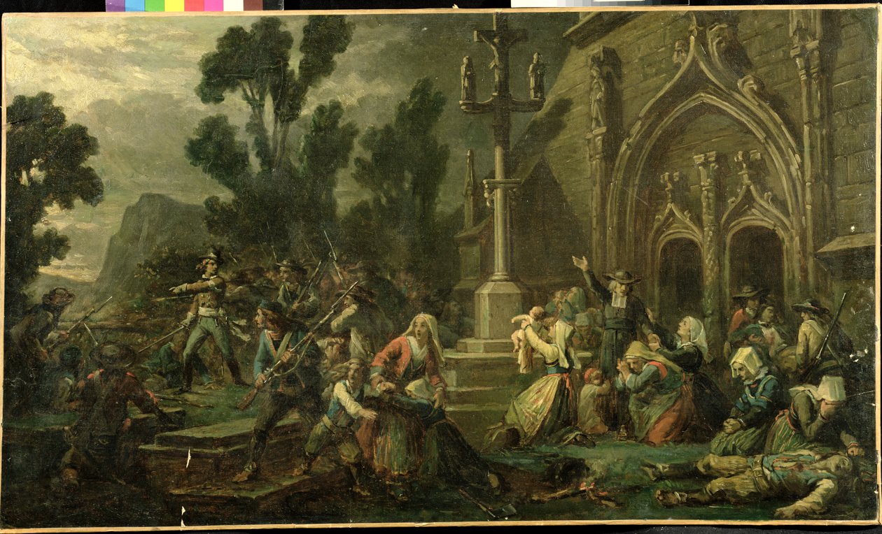 Chouans en Vendée - French School
