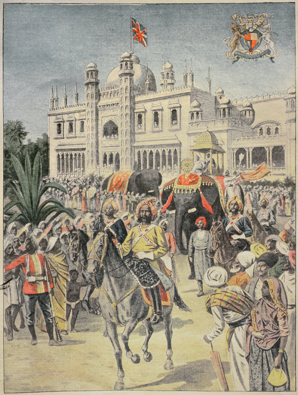 Exposition de 1900 : le Pavillon anglo-indien, illustration de 