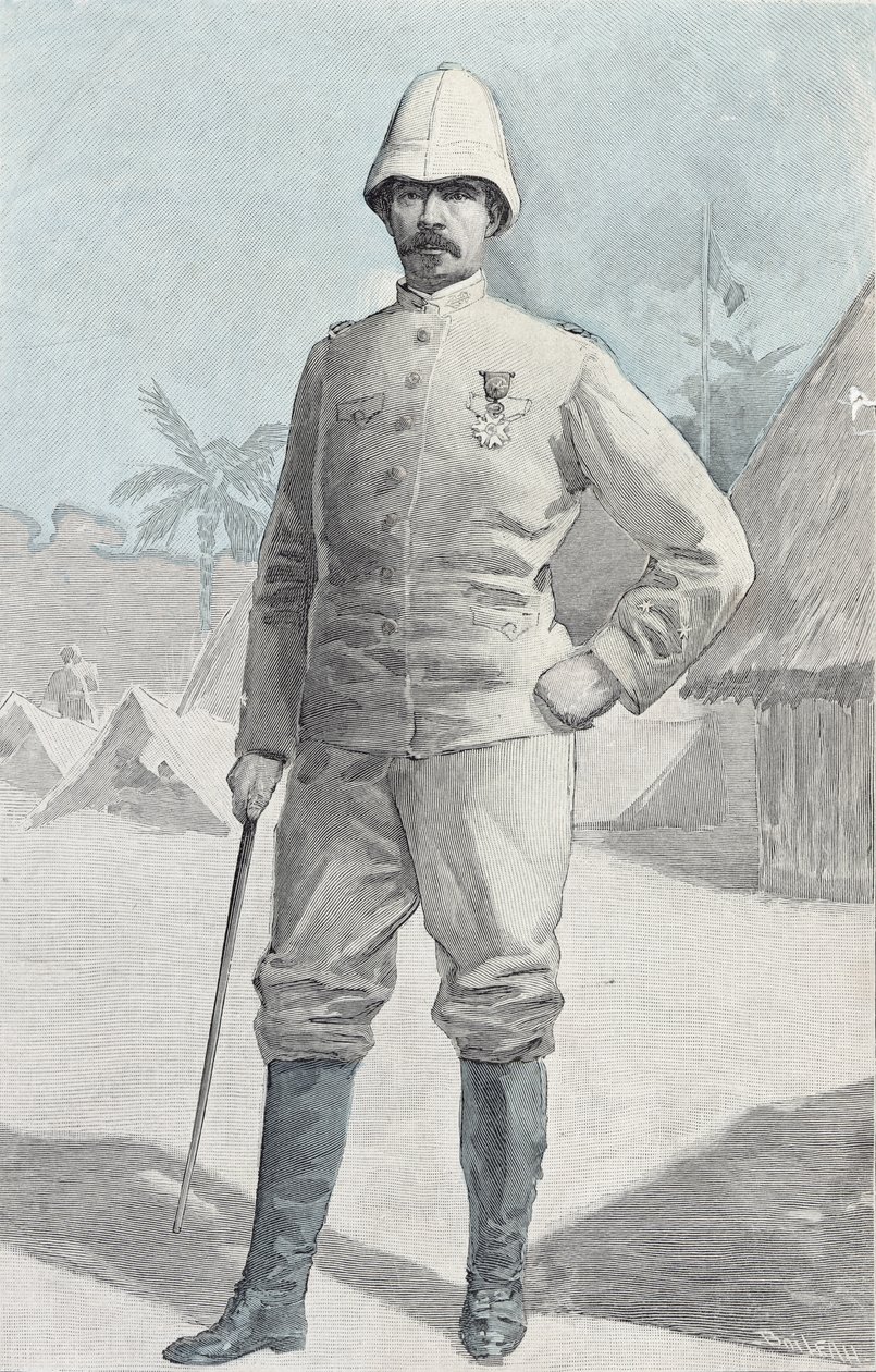 Général Alfred Amédée Dodds (1842-1922) - French School