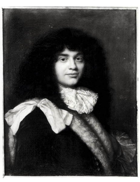 Gentleman avec une tresse jaune - French School