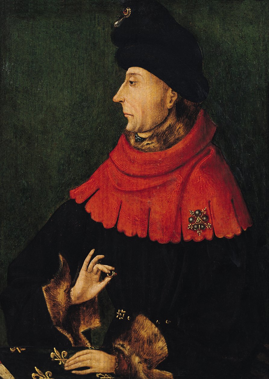 Jean sans Peur (1371-1419) Duc de Bourgogne - French School