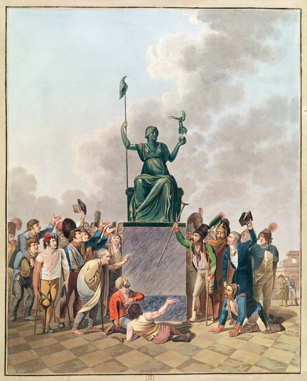 Liberté, 10 novembre 1793 - French School
