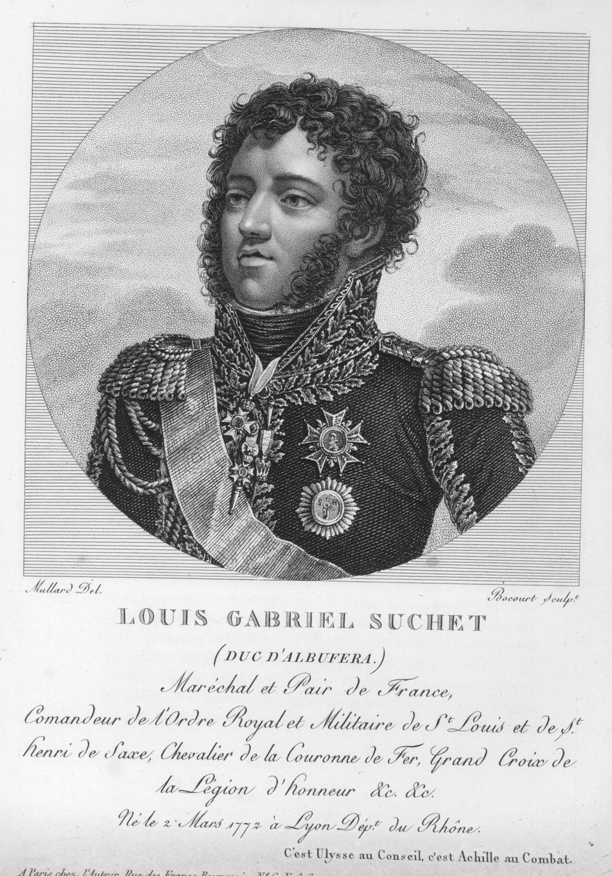 Louis-Gabriel Suchet (1770-1826) Duc d