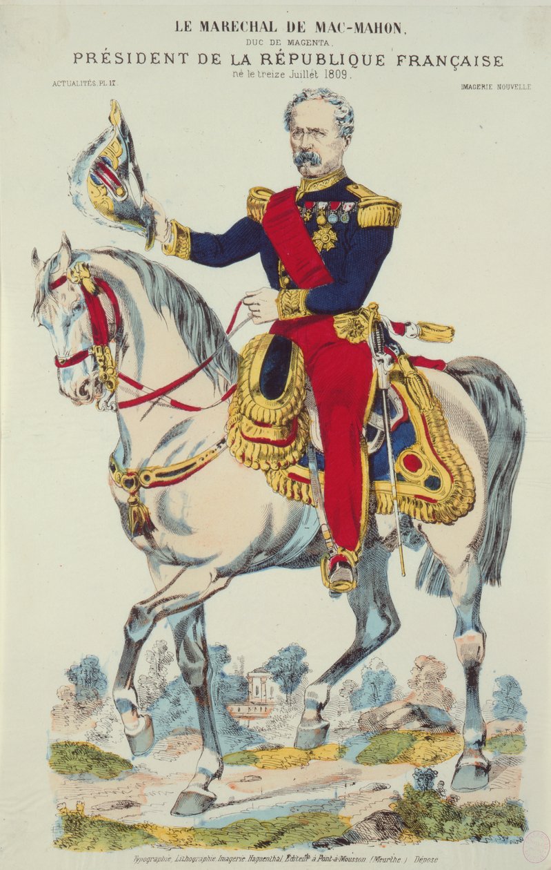 Maréchal Edme Patrice Maurice de MacMahon (1808-93) - French School
