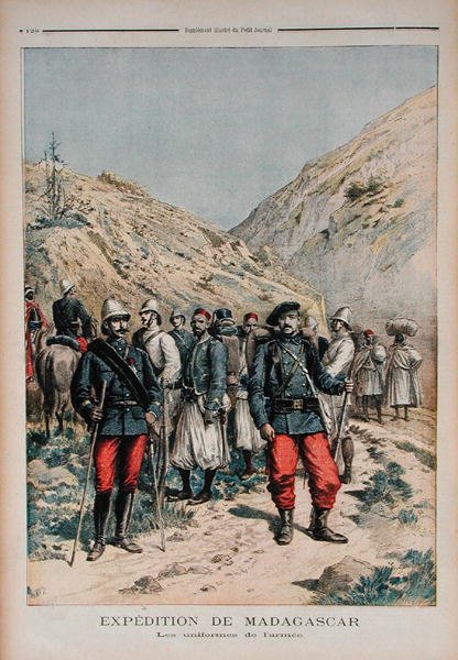 Expédition militaire à Madagascar, du Petit Journal, 21 avril 1895 - French School