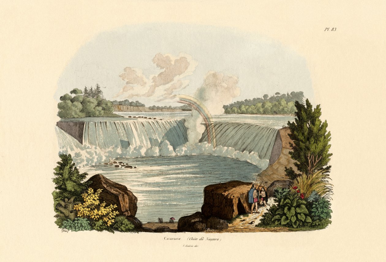 Chutes du Niagara, 1833-39 - French School