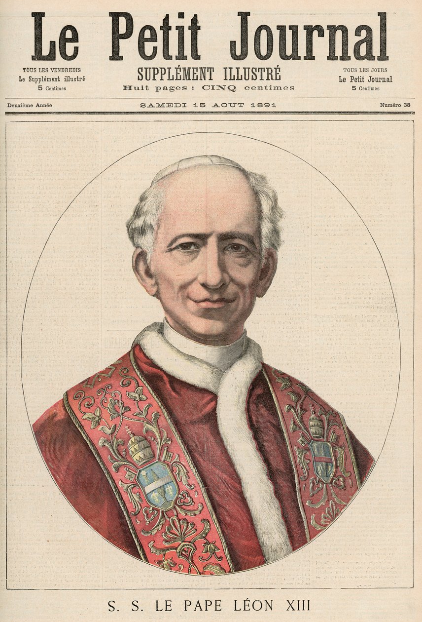 Pape Léon XIII (1810-1903) de 