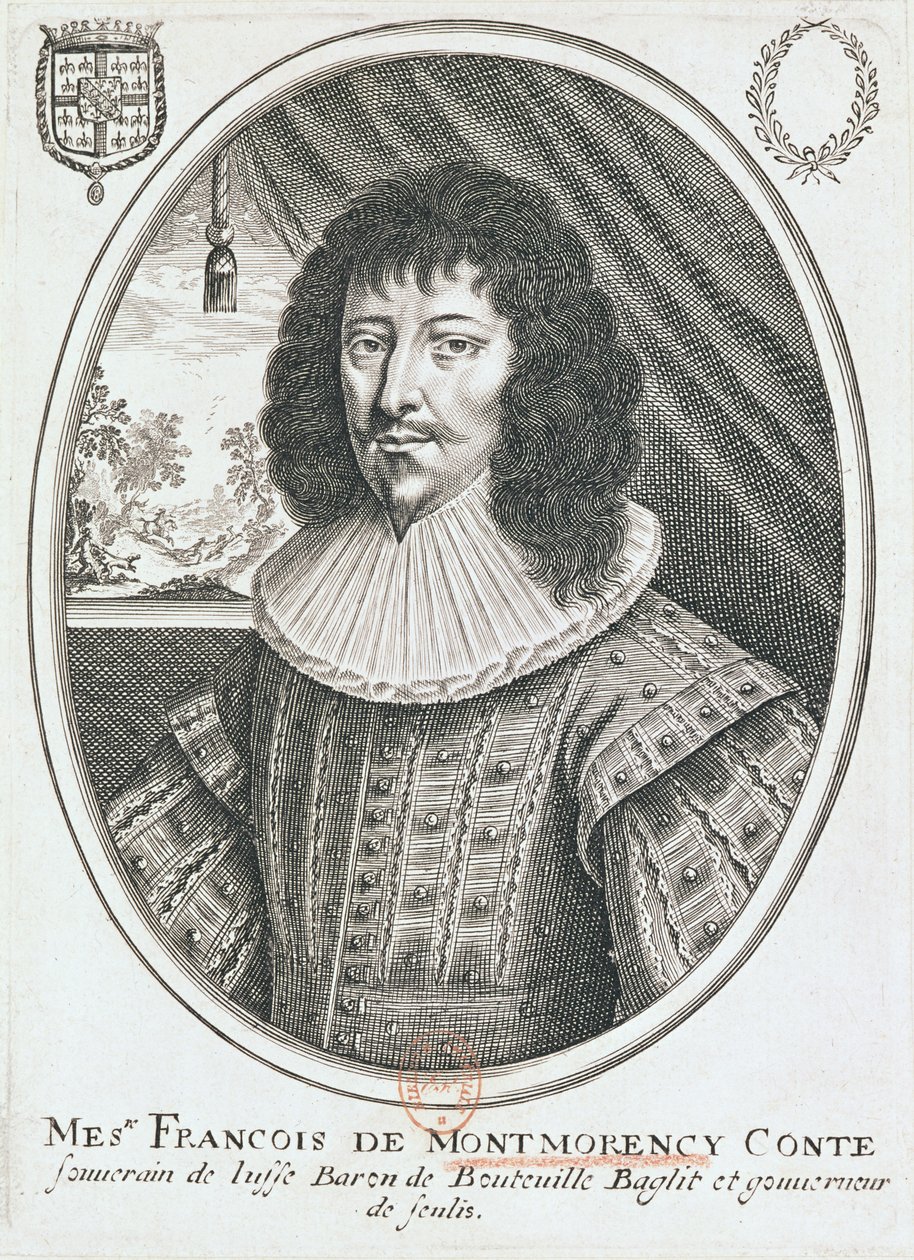 Portrait de François de Montmorency (1530-79) 1600-27 - French School
