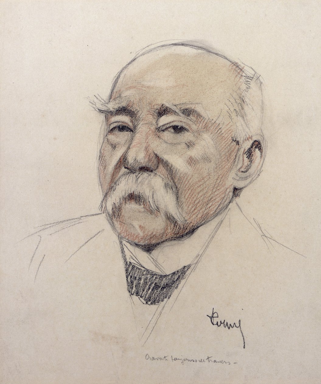 Portrait de Georges Clemenceau (1841-1929) - French School