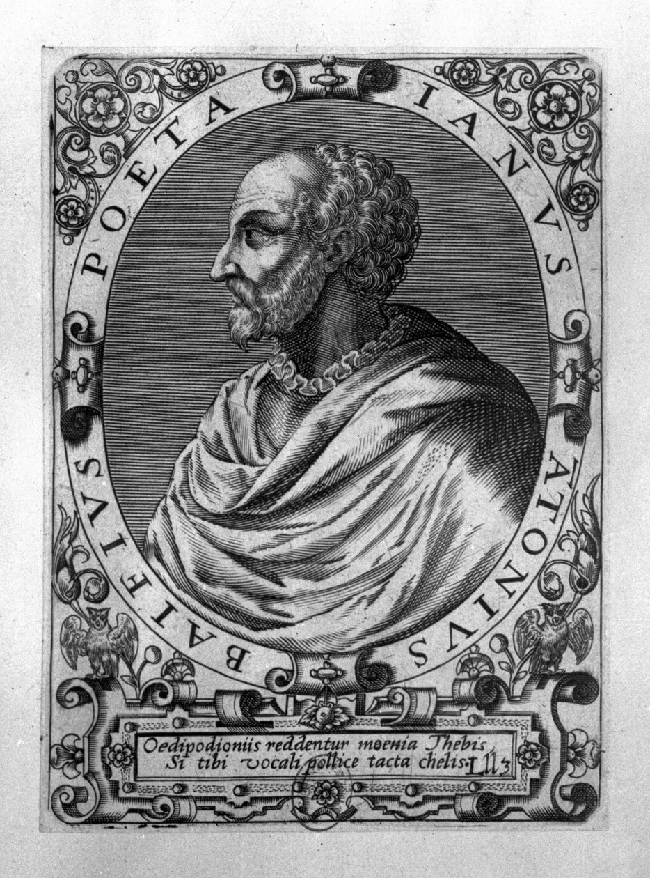 Portrait de Jean Antoine de Baïf - French School