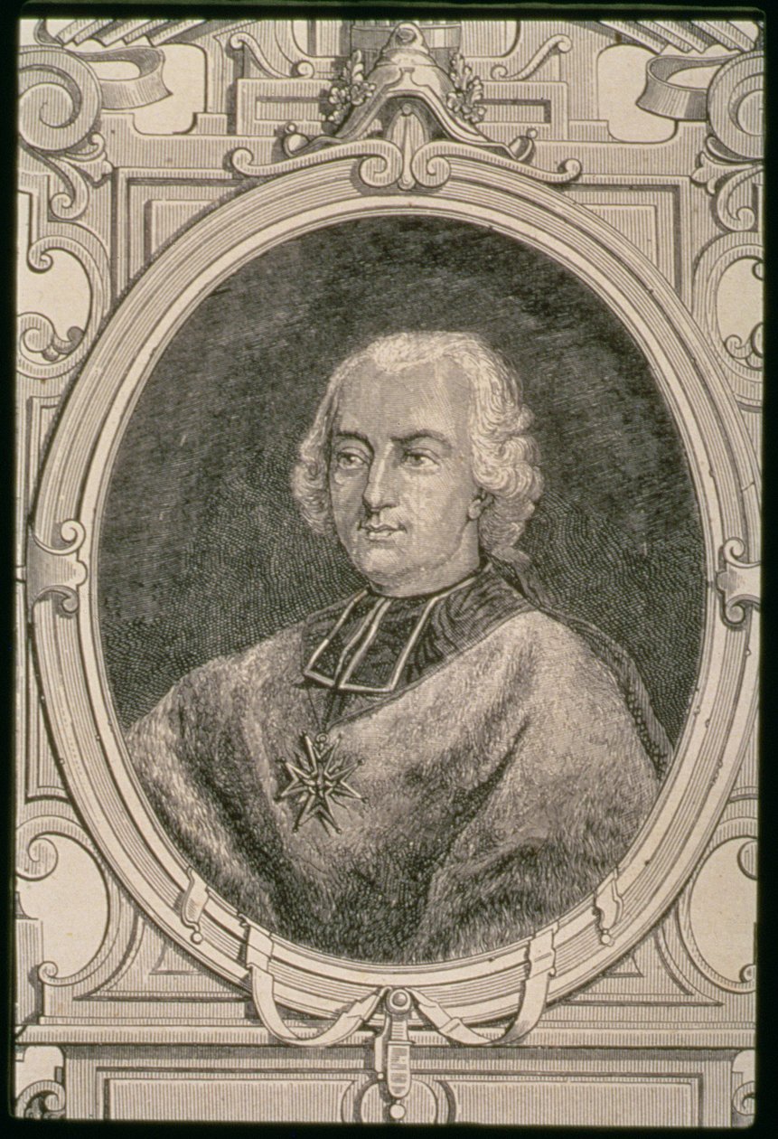 Portrait de Louis René Édouard, prince de Rohan-Guéménée - French School