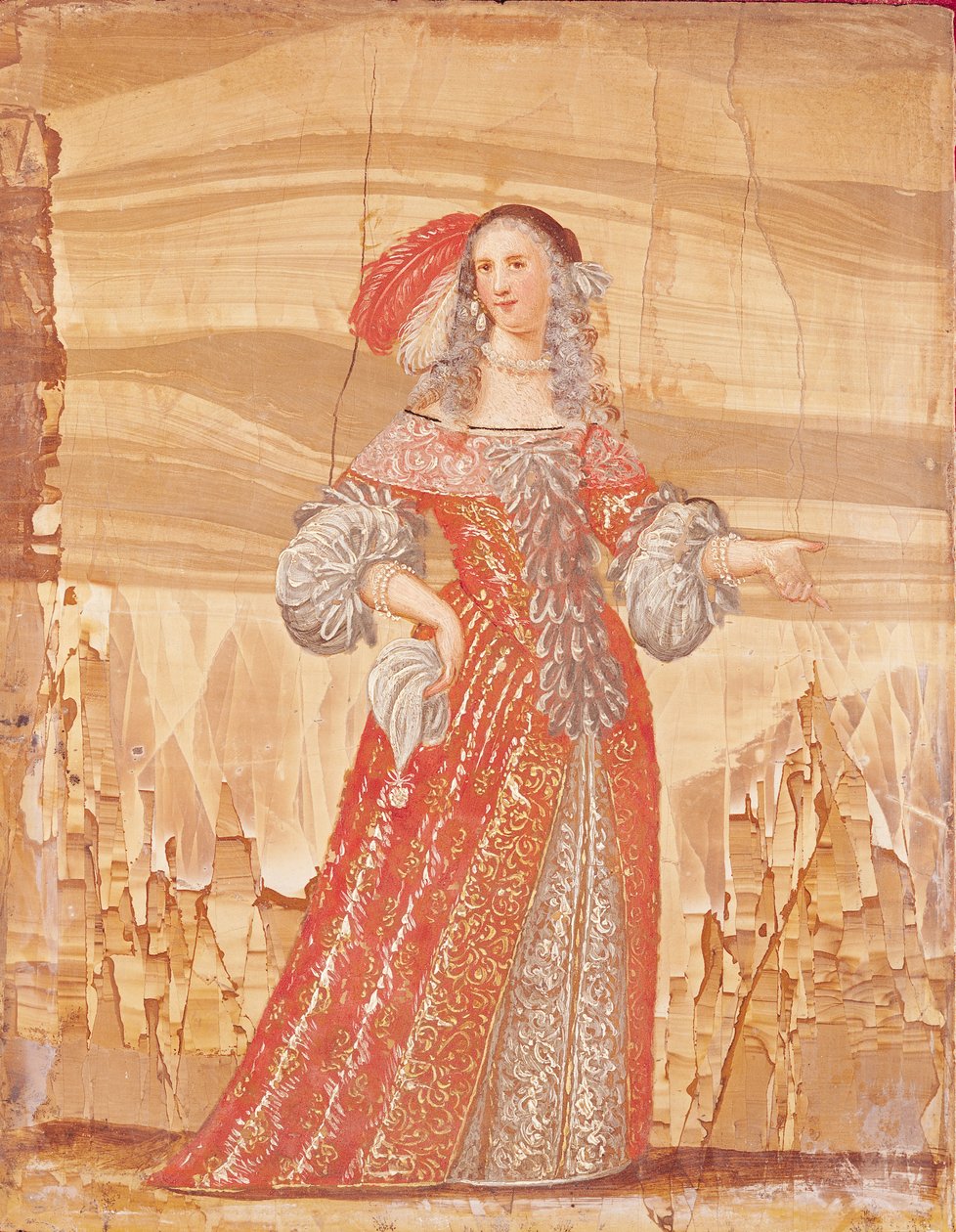 Portrait de Madeleine Bejart (1618-72) dans le rôle de Madelon dans 