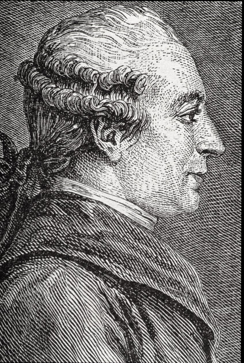 Portrait de Pierre Augustin Caron de Beaumarchais (1732-99) - French School