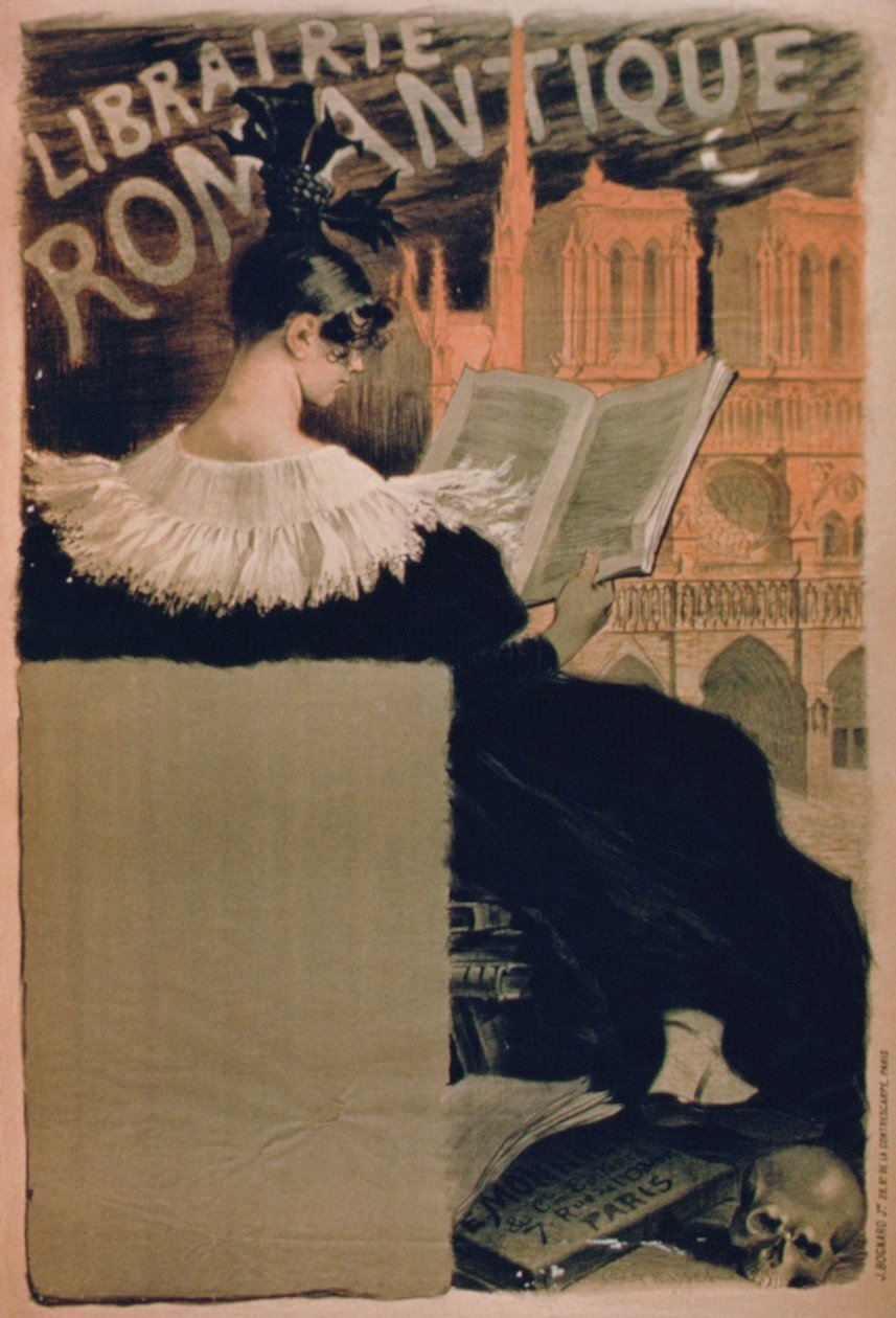Librairie romantique, Paris - French School