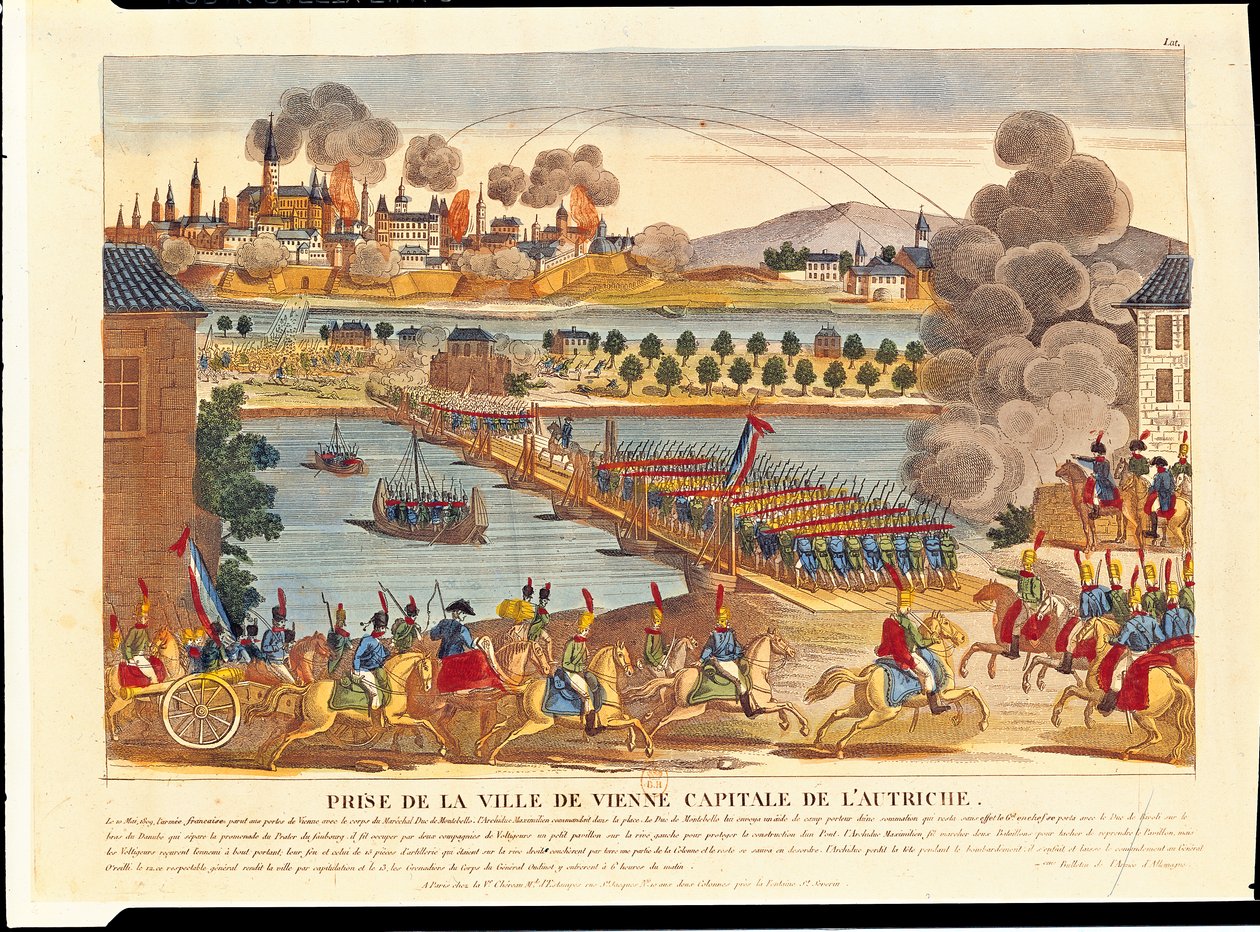 Siège de Vienne, 10 mai 1809 - French School
