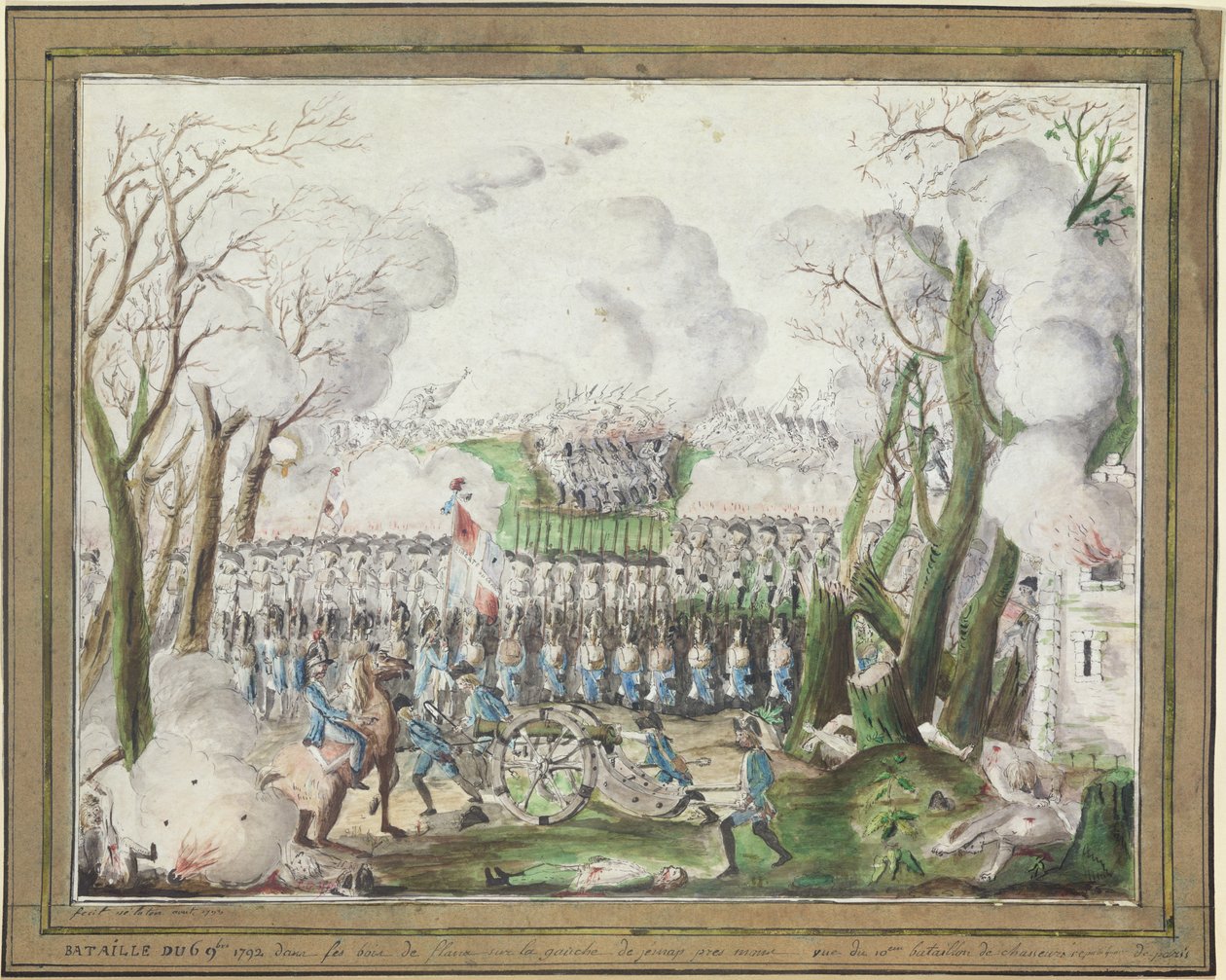 La Bataille de Jemmapes, 6 novembre 1792 - French School