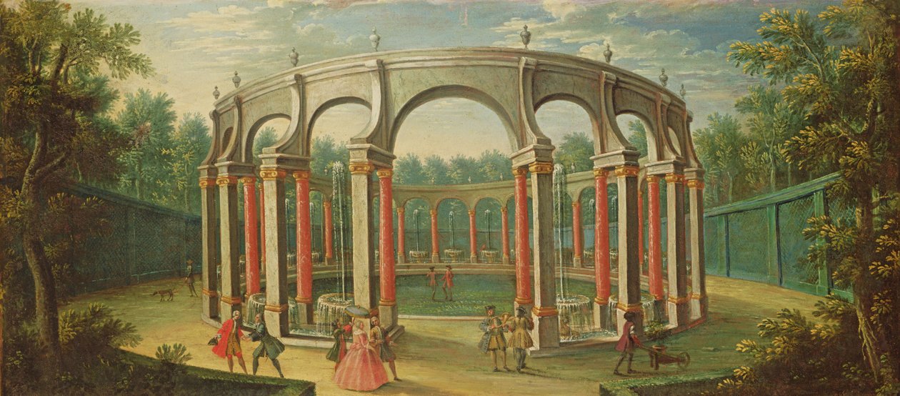 Le Bosquet de la Colonnade à Versailles, début du XVIIIe siècle - French School