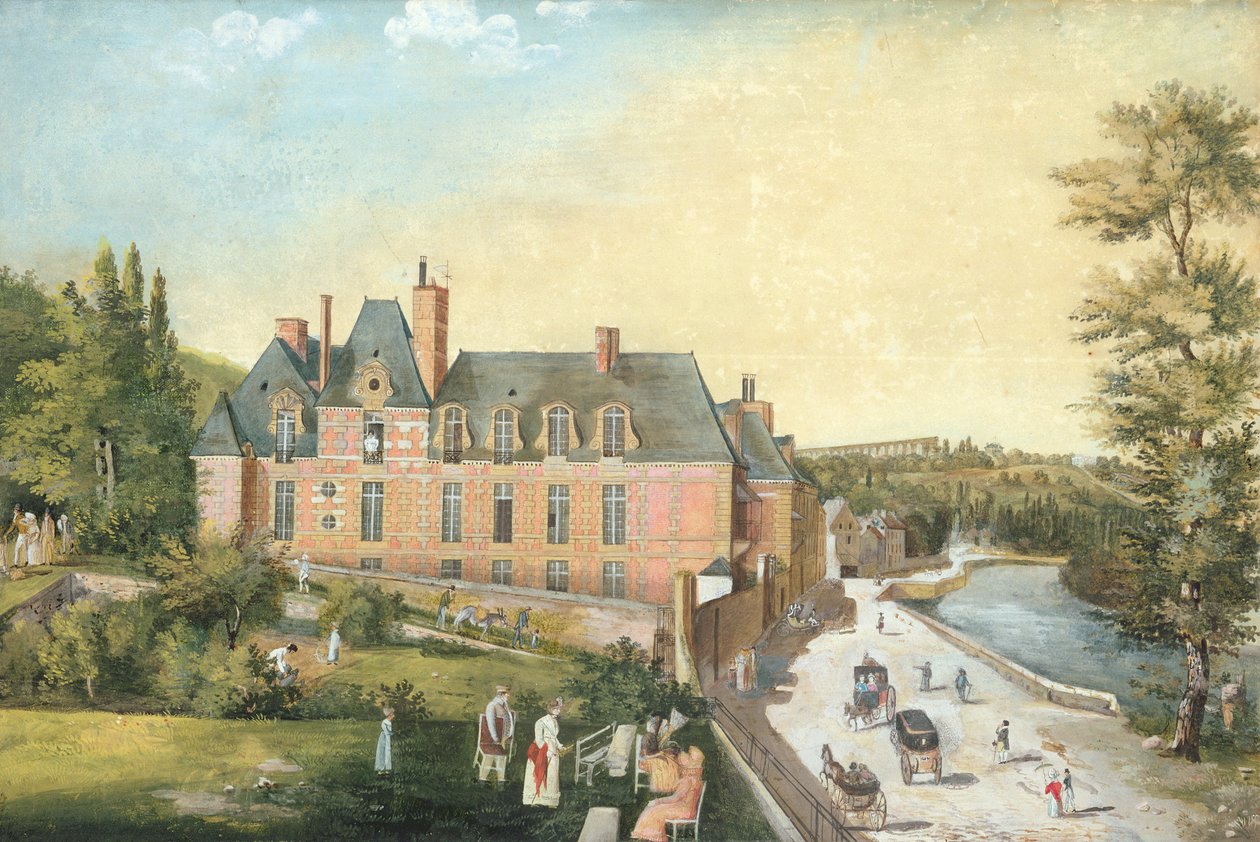 Le Château de la Chaussée, Bougival - French School