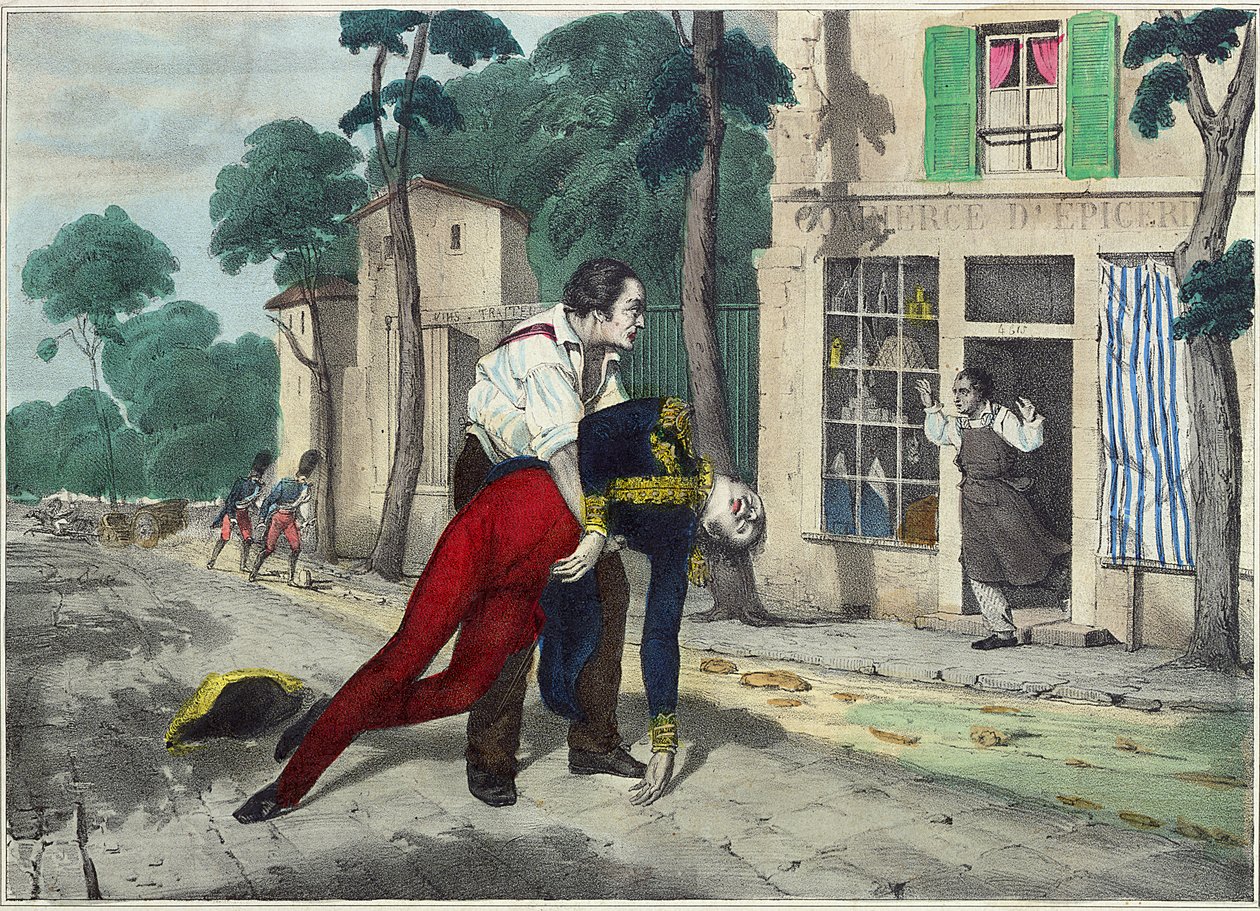 La mort de Ferdinand Philippe Louis (1810-42) duc d