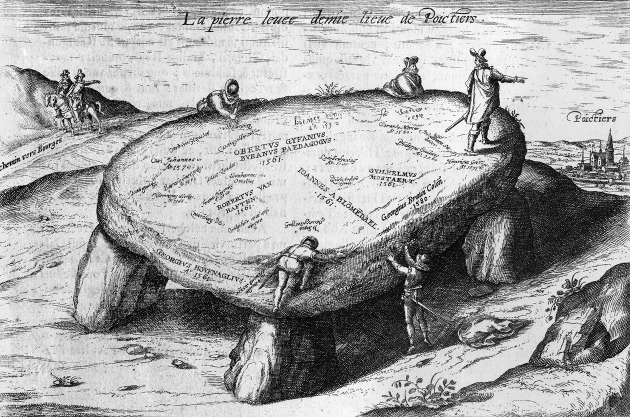 La pierre soulevée, illustration de 
