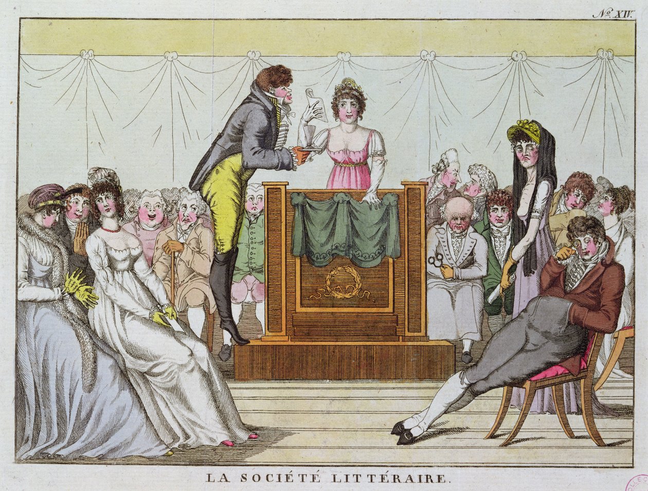 La société littéraire - French School