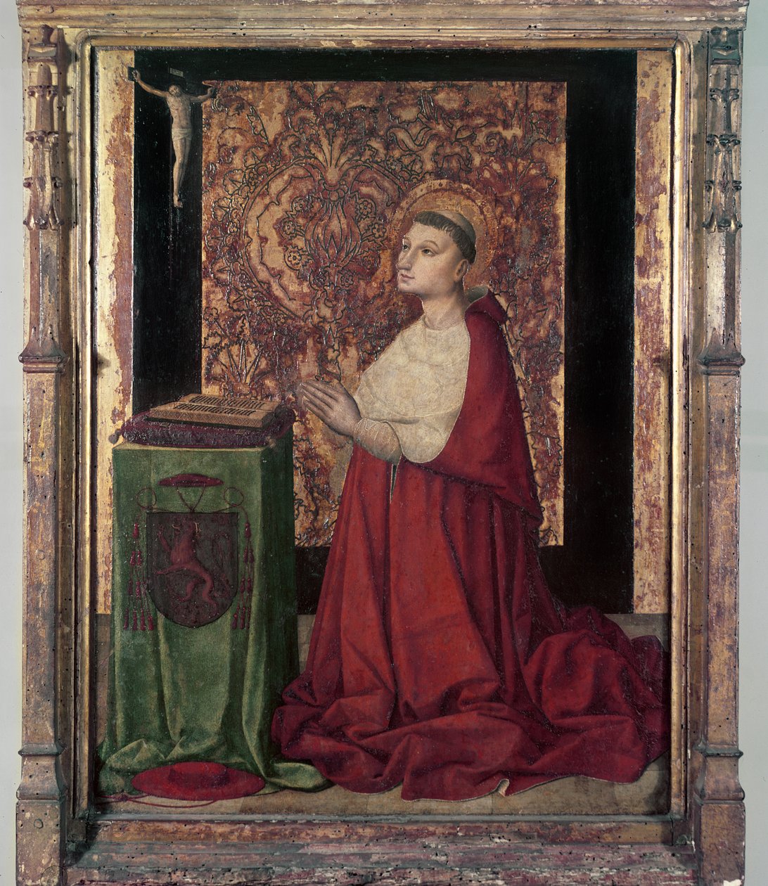 La Vision de Saint Pierre de Luxembourg, école provençale, vers 1470 - French School