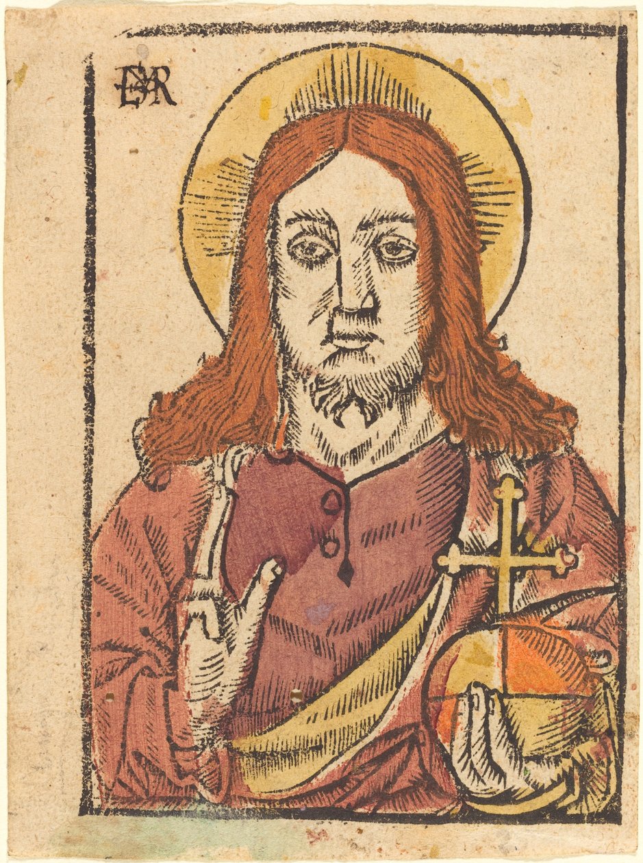 Salvator Mundi - French 15th Century or Master EMR