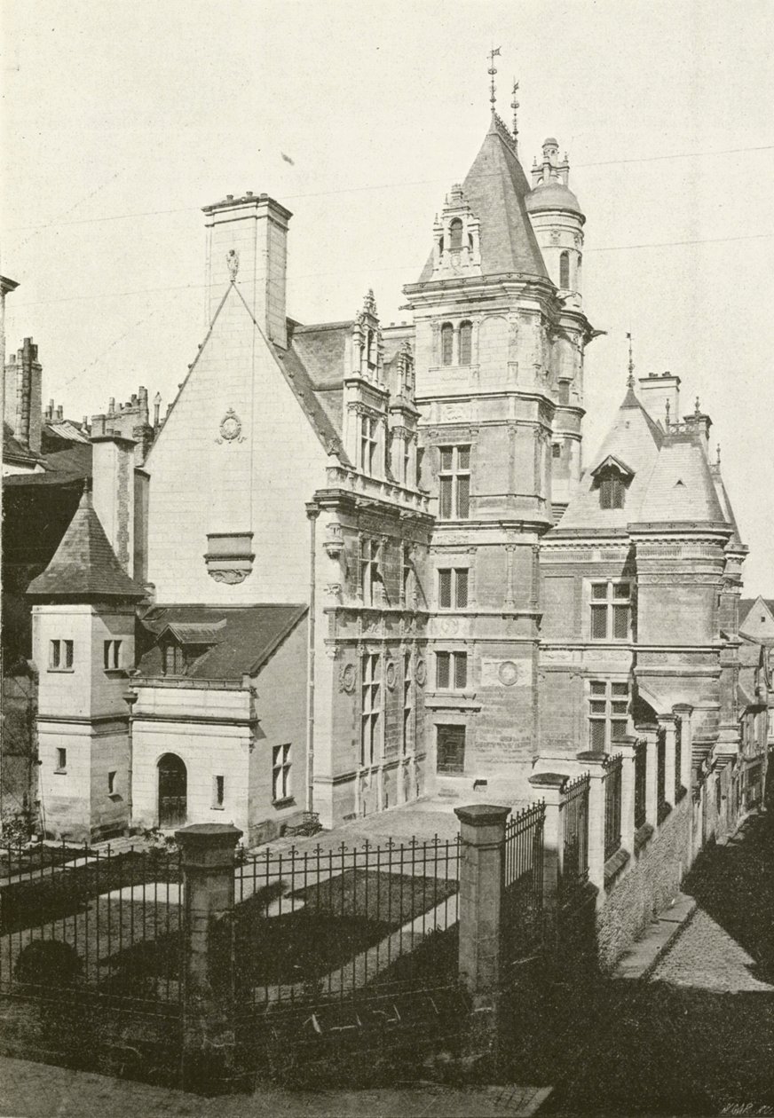 Angers, Hôtel Pince (photo n/b) - French Photographer