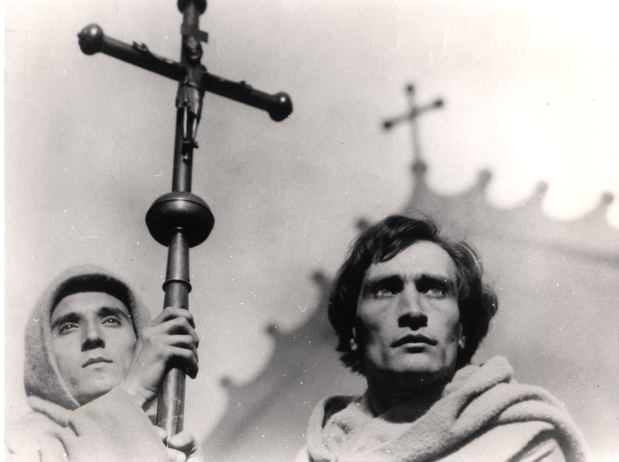 Antonin Artaud (1896-1948) dans le film La Passion de Jeanne d
