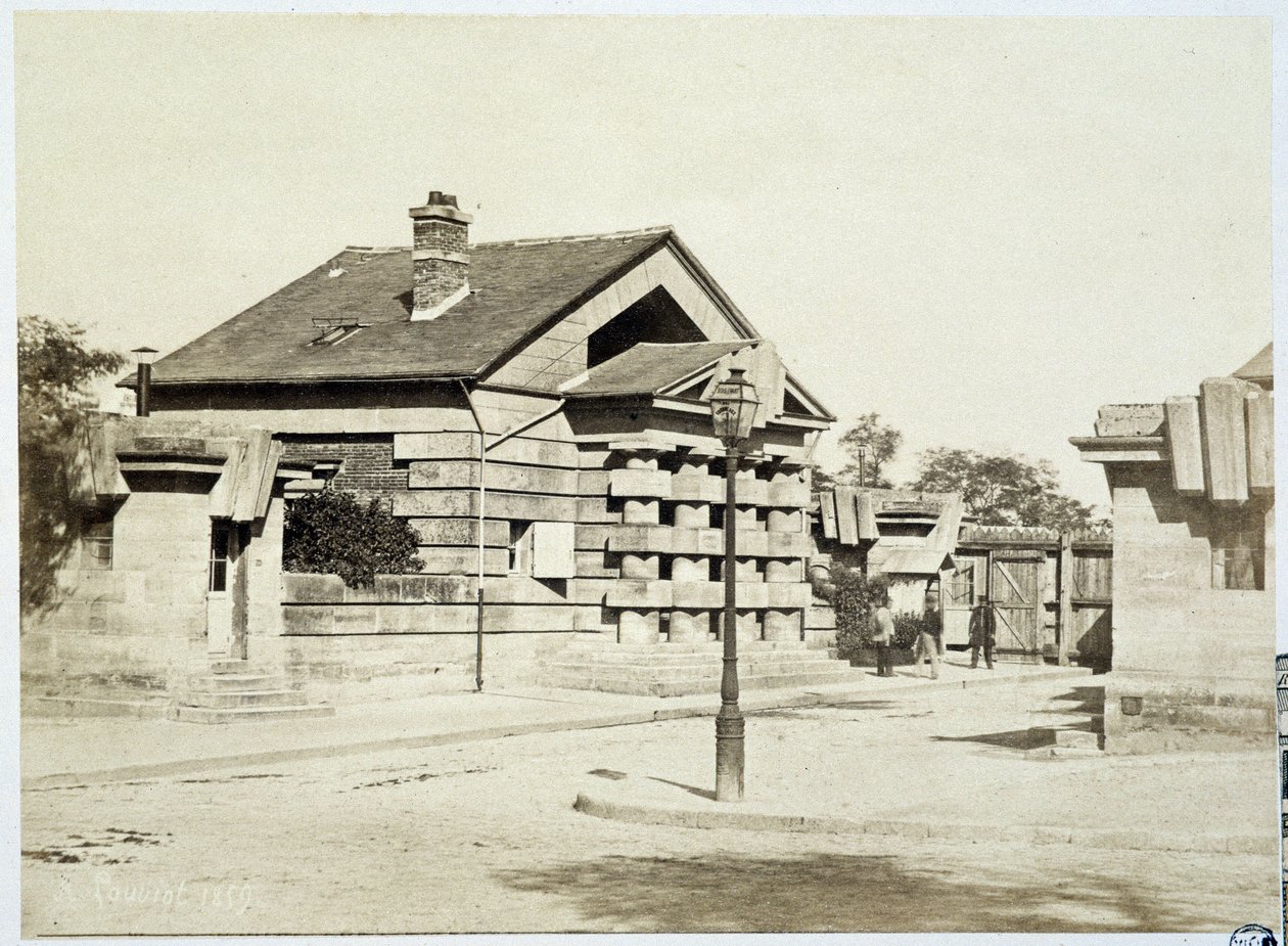 Barrière des fourneaux Vaugirard dans "les barrières de Paris" photographies par Gouviot - French Photographer