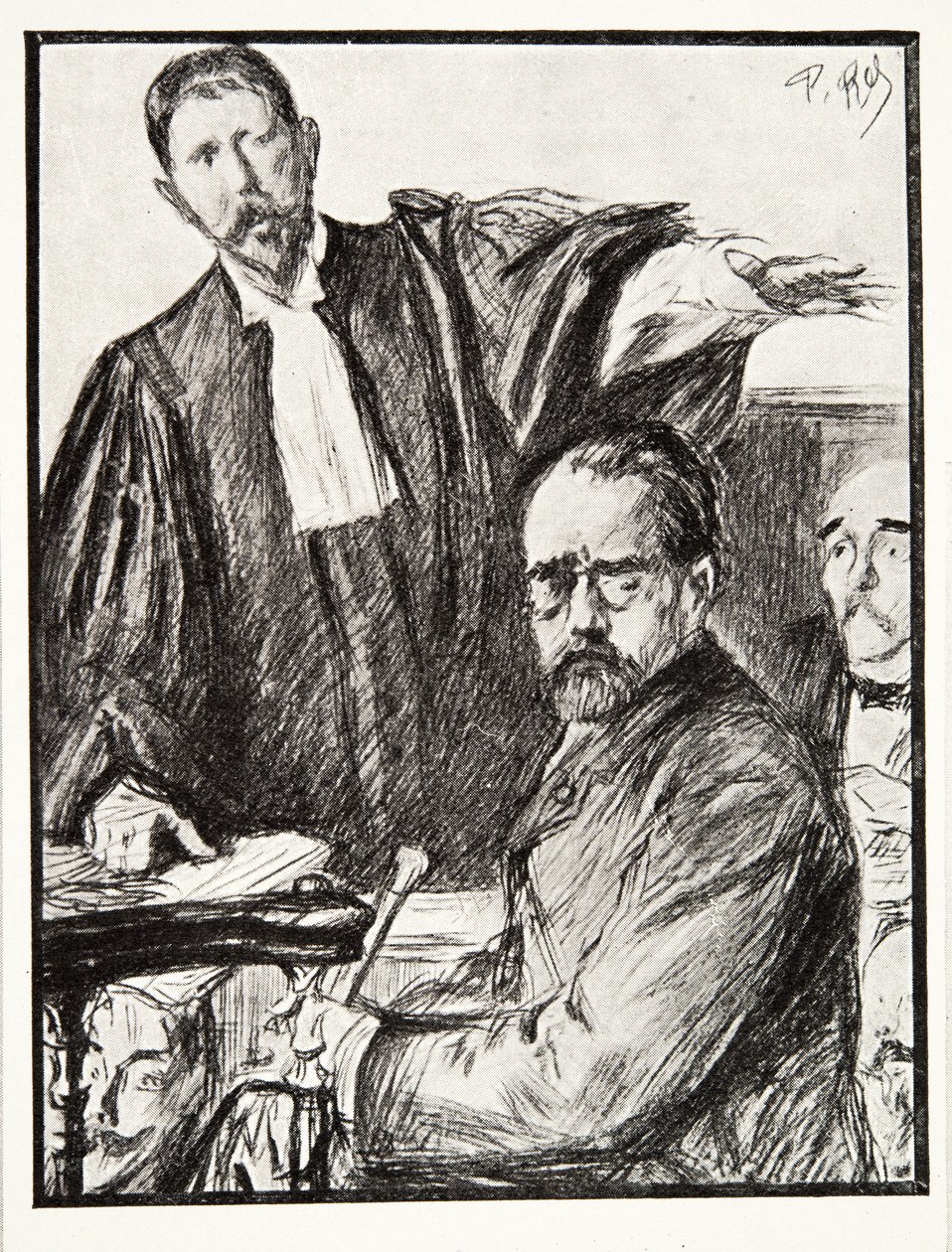 Dreyfus à son procès, d