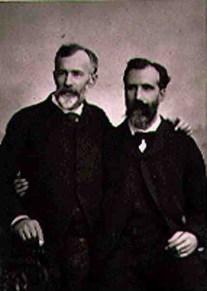 Emmanuel Benner (1836-96) et Jean Benner (1836-1906), de 