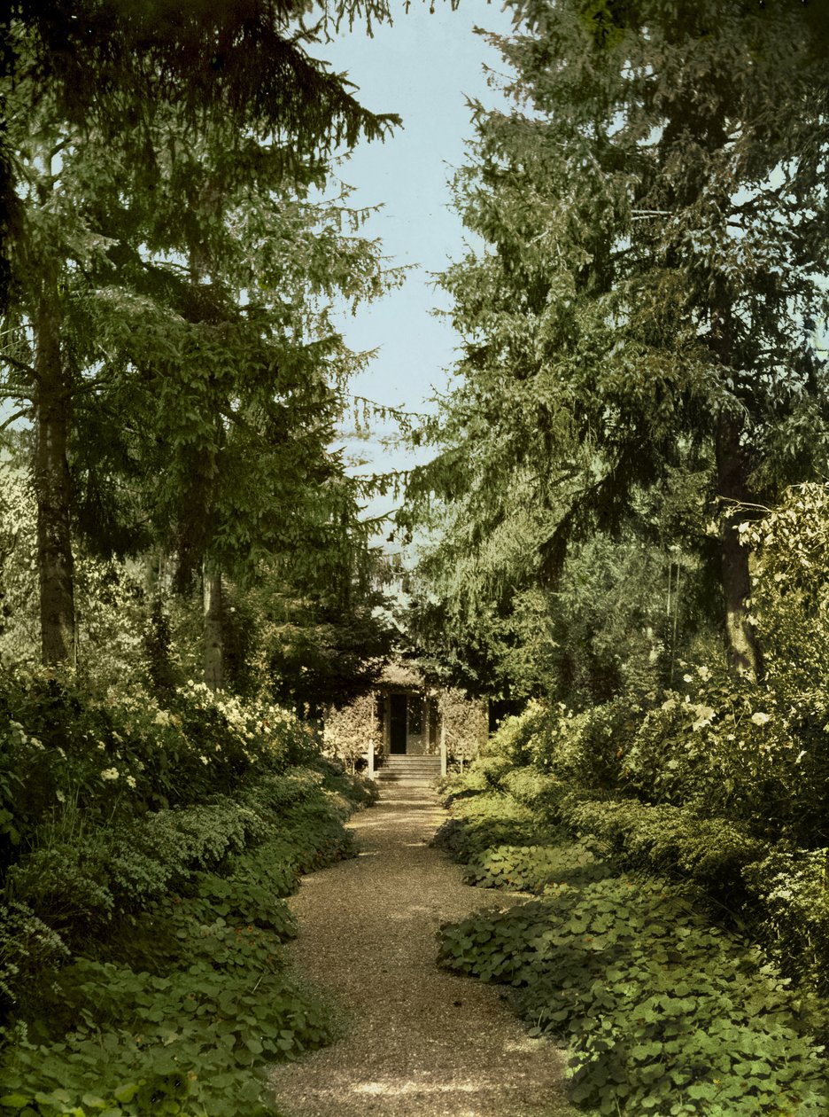 Allée de jardin dans le jardin de Claude Monet, Giverny - French Photographer
