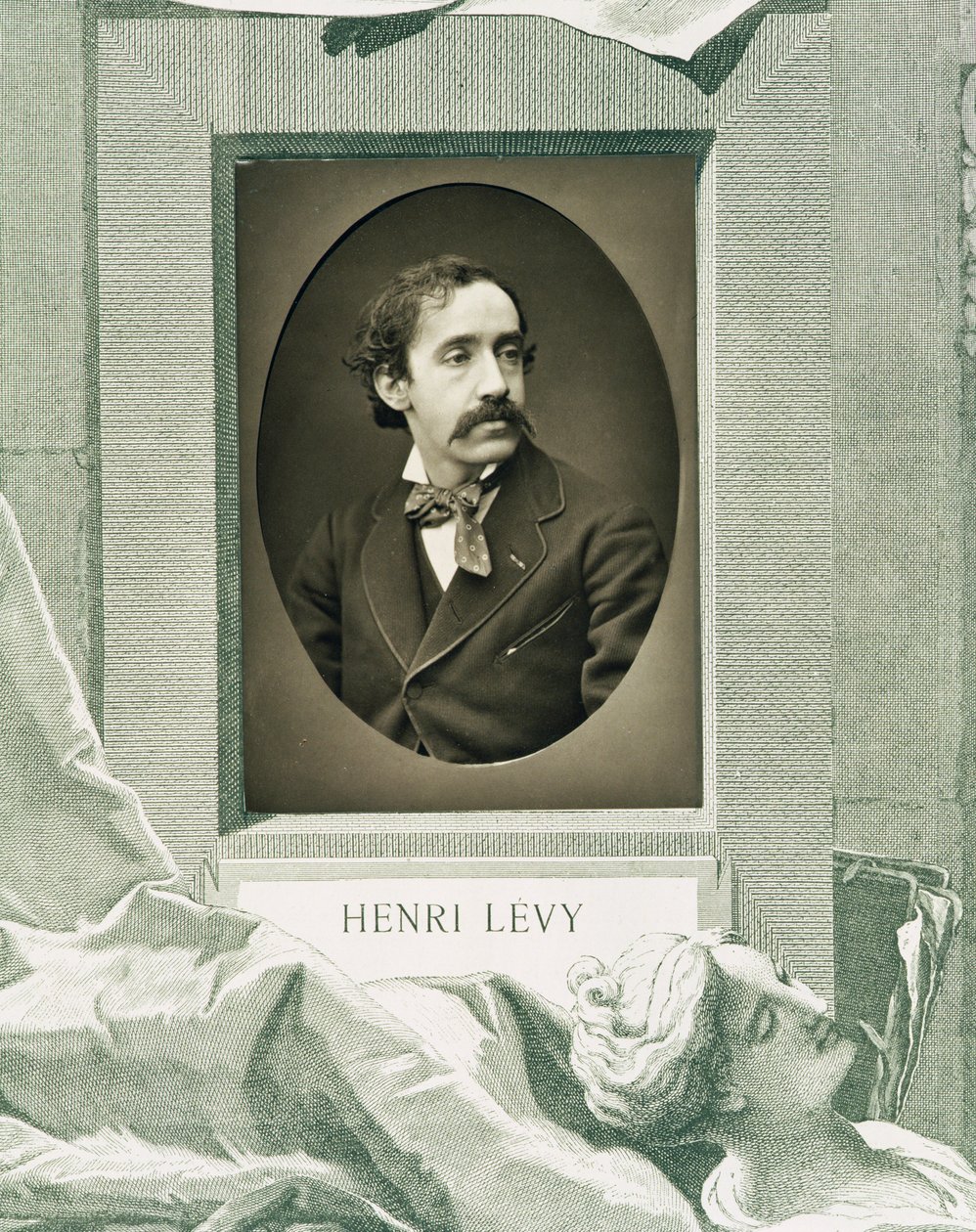 Henri Lévy (1840-1904), de la Galerie Contemporaine, c.1874-78 - French Photographer