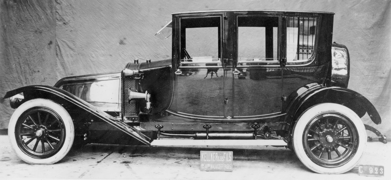 Automobile Kellner, 1913 - French Photographer