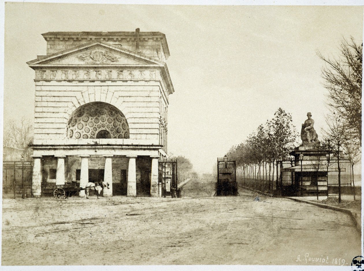 La barrière de Passy dans "les barrières de Paris" photographies par Gouviot - French Photographer