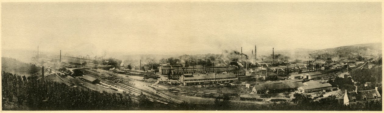 Le Creusot, vue panoramique de l