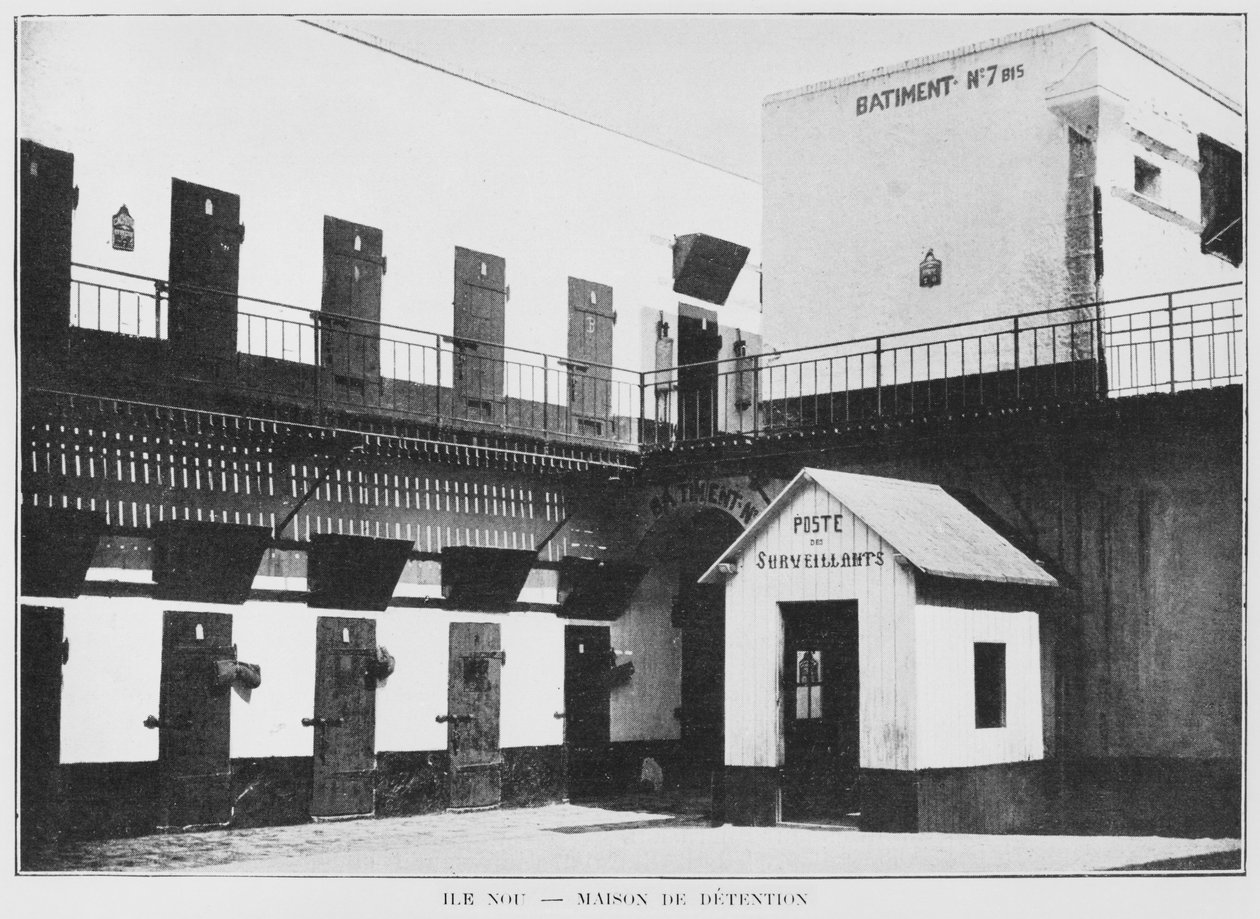 Nouvelle-Calédonie, Île de Nou, Maison de Détention, de La Dépêche Coloniale, 1903 - French Photographer