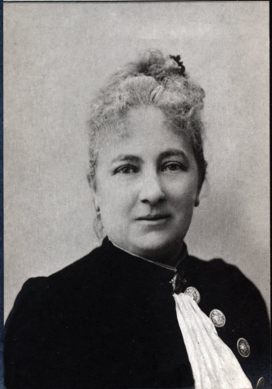 Portrait de Juliette Adam (1836-1936), écrivaine et féministe française - French Photographer