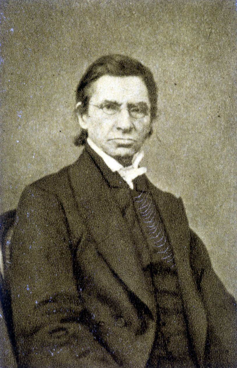 Portrait de Maximilien Émile Littré (1801 - 1881) en 1869 - French Photographer