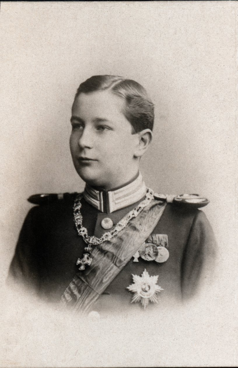 Portrait du prince Eitel Friedrich de Prusse (1883-1942). - French Photographer