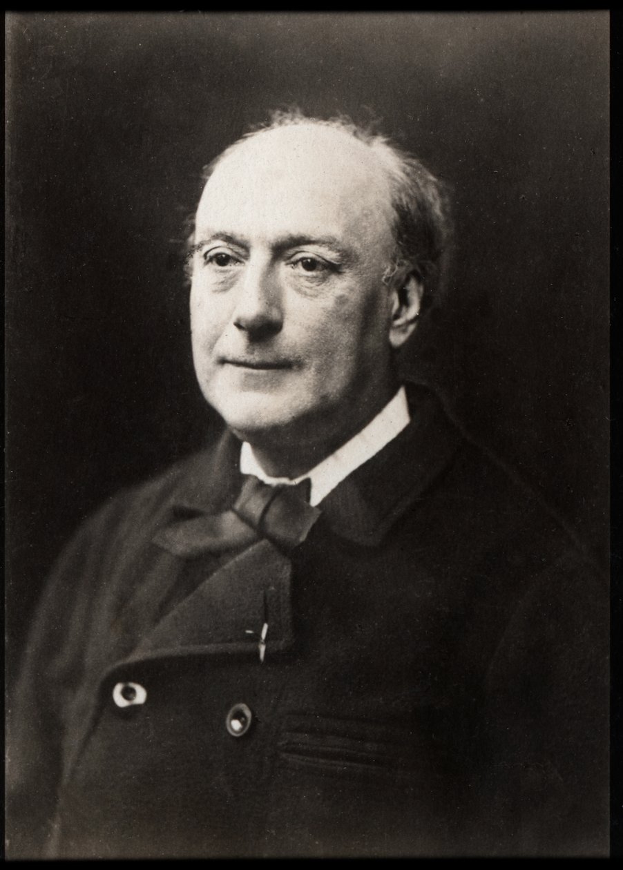 Portrait de Théodore de Banville (1823-1891), poète français - French Photographer