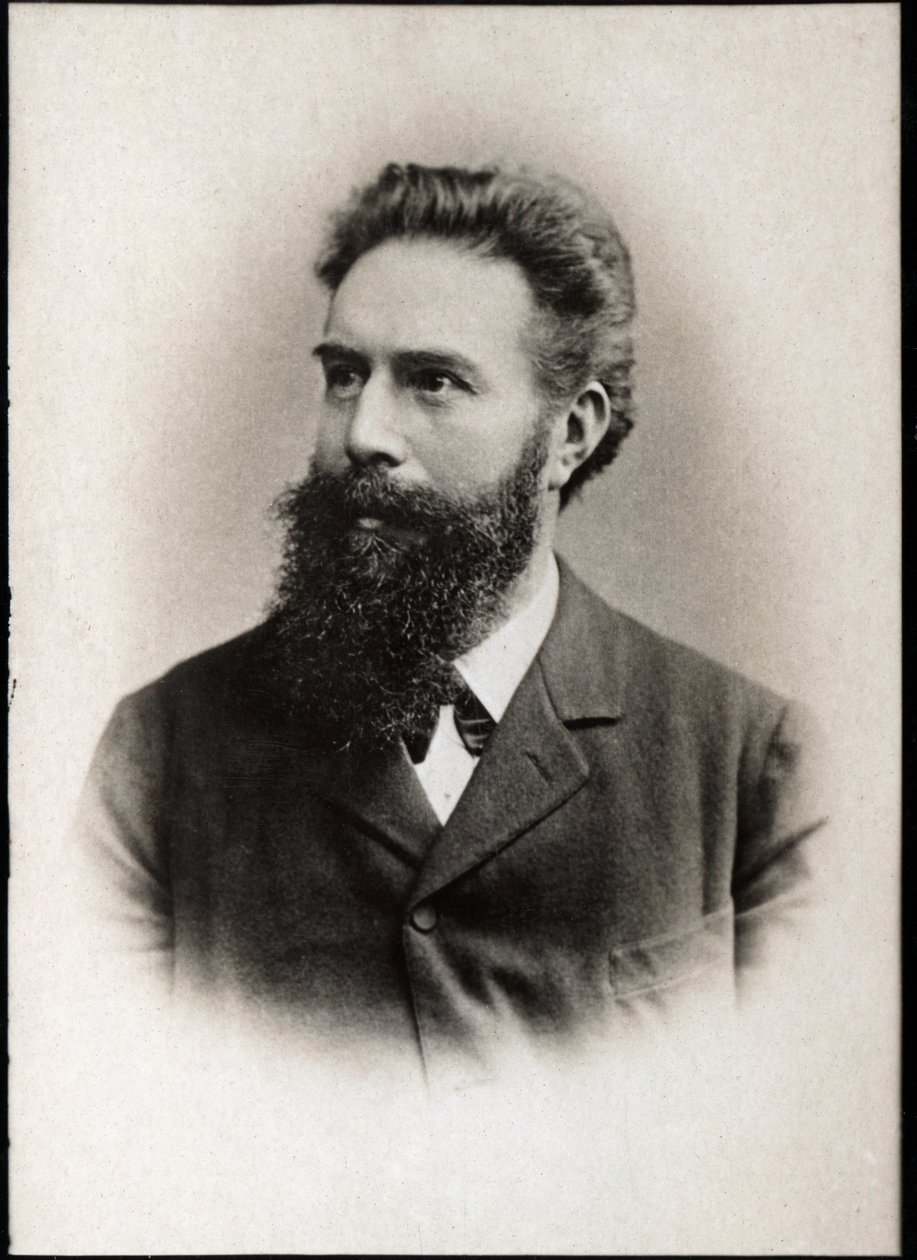 Portrait de Wilhelm Conrad Röntgen (1845-1923), physicien allemand - French Photographer