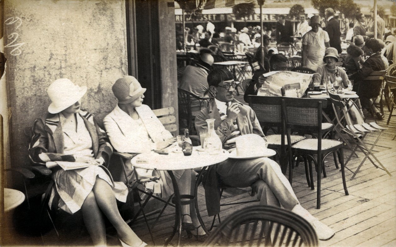 Le Paris des artistes à la belle époque : le peintre Tsuguharu-Leonard Foujita - French Photographer