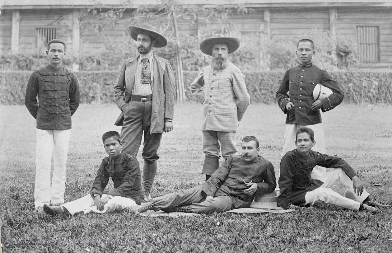 La mission Pavie, Haut-Mékong, Indochine 1890 - French Photographer